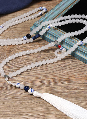 新中式时尚古风汉服长背云璎珞