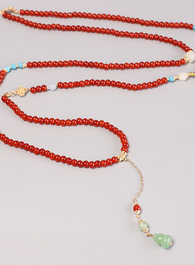 国风汉服吊坠新中式旗袍配饰