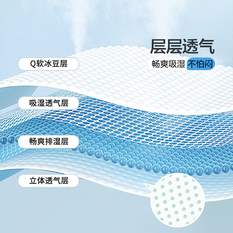 富安娜家纺冰凉席可水洗便捷收纳凉感春夏宿舍学生单双人床上用品,淘宝优惠券,粉丝福利购,淘宝优惠卷