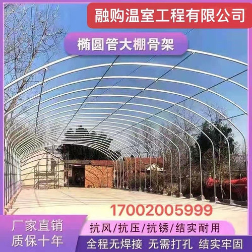 大棚骨架养牛羊大棚管全套连栋蔬菜种植棚定制菌菇棚 - 图3