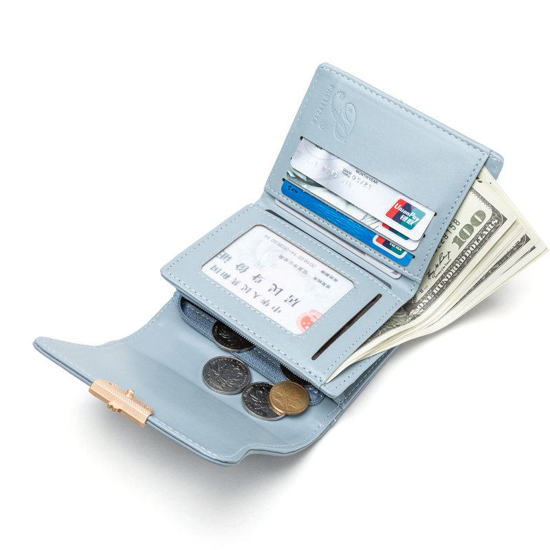 纪姿2020新款韩版可爱女士潮小钱包 纪姿箱包钱包