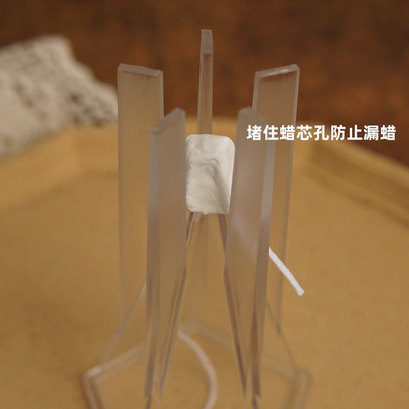 李小姐手作橡皮泥 diy手工蜡烛防止漏蜡轻粘土轻黏土胶泥-图0