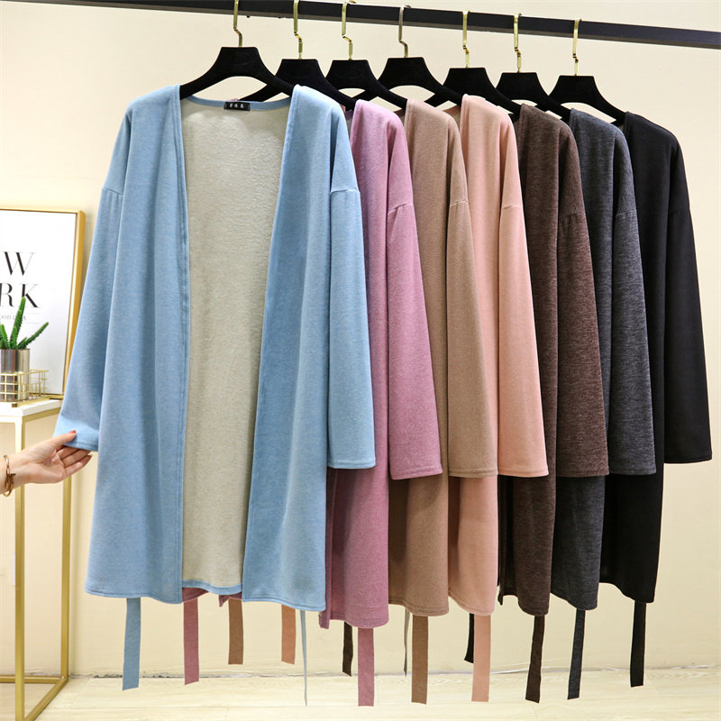 德绒宽松睡袍女秋冬休闲加厚长款保暖睡衣加绒长袖浴袍披肩家居服,淘宝优惠券,粉丝福利购,淘宝优惠卷