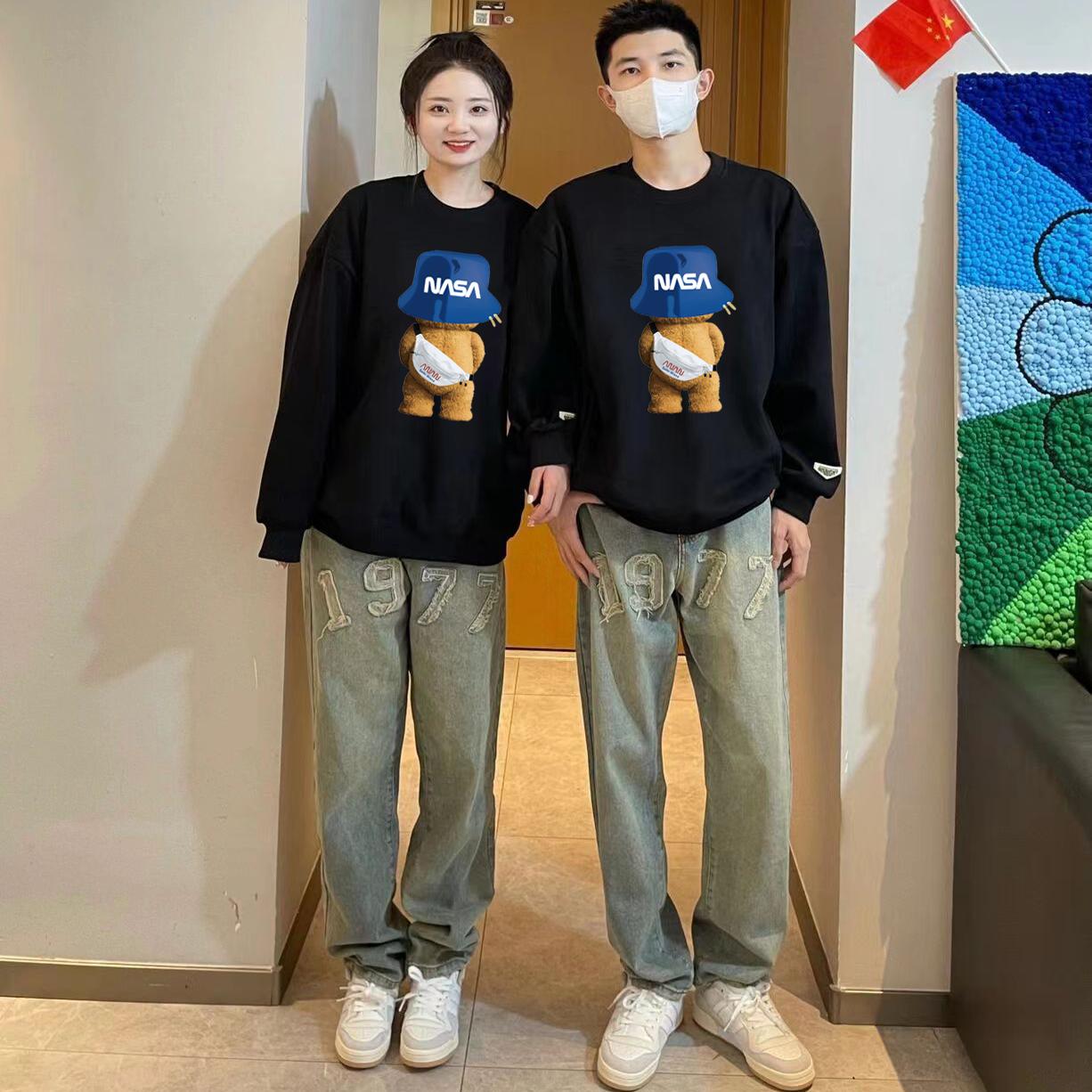 NASA GAME2024圆领卫衣男女潮牌宽松百搭简约情侣ht_淘宝内购会_男装-第3张图片-提都小院