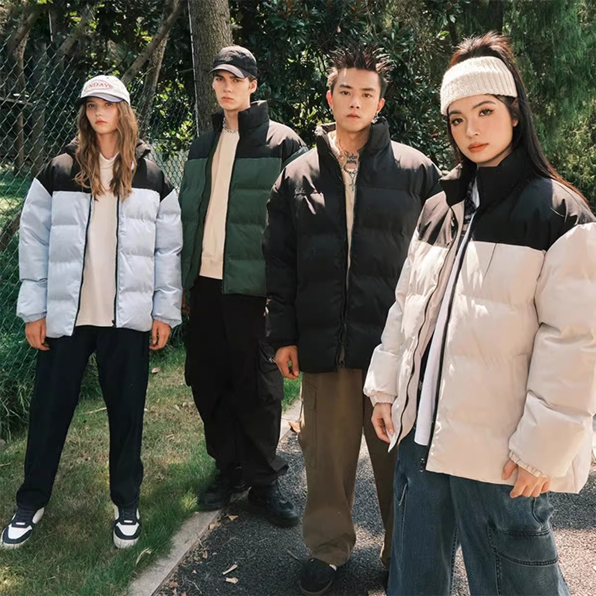 稻草人情侣面包服冬季加厚棉袄外套棉服2025新款潮流保暖美式外套_淘宝内购会_男装-第2张图片-提都小院 稻草人情侣面包服冬季加厚棉袄外套棉服2025新款潮流保暖美式外套_淘宝内购会_男装-第2张图片-提都小院