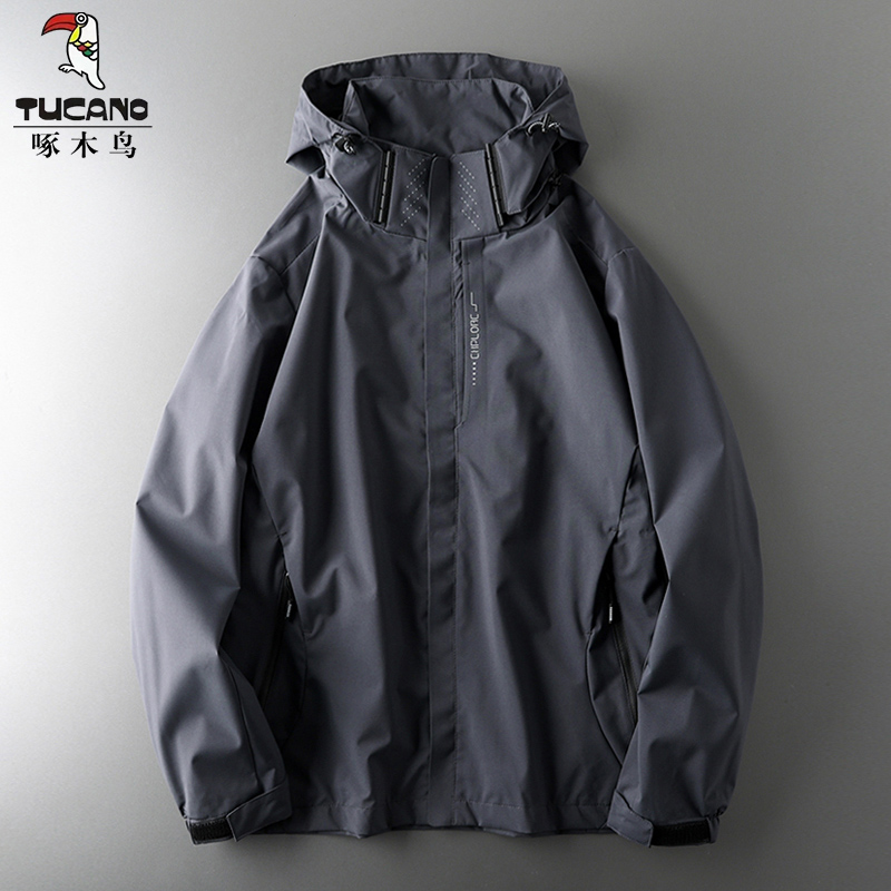 啄木鳥冲锋衣男女款秋冬三合一户外进藏穿搭防风夹克登山服外套女_淘宝内购会_女装/女士精品-第2张图片-提都小院