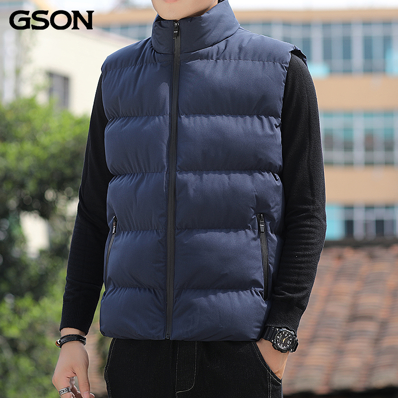 GSON 马甲男士冬季2024新款轻薄坎肩男装保暖百搭大码背心外套_淘宝内购会_女装/女士精品-第2张图片-提都小院