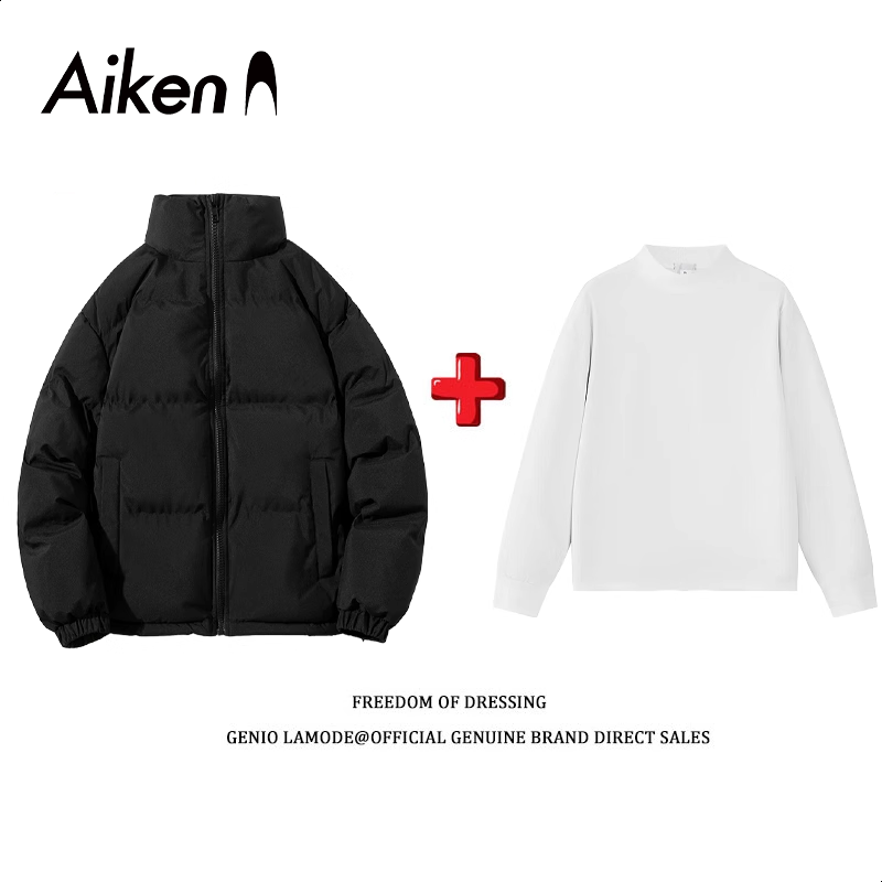 森马集团Aiken冬防寒棉衣男女同款保暖舒适棉服半高领打底衫两件_淘宝内购会_男装-第3张图片-提都小院 森马集团Aiken冬防寒棉衣男女同款保暖舒适棉服半高领打底衫两件_淘宝内购会_男装-第3张图片-提都小院