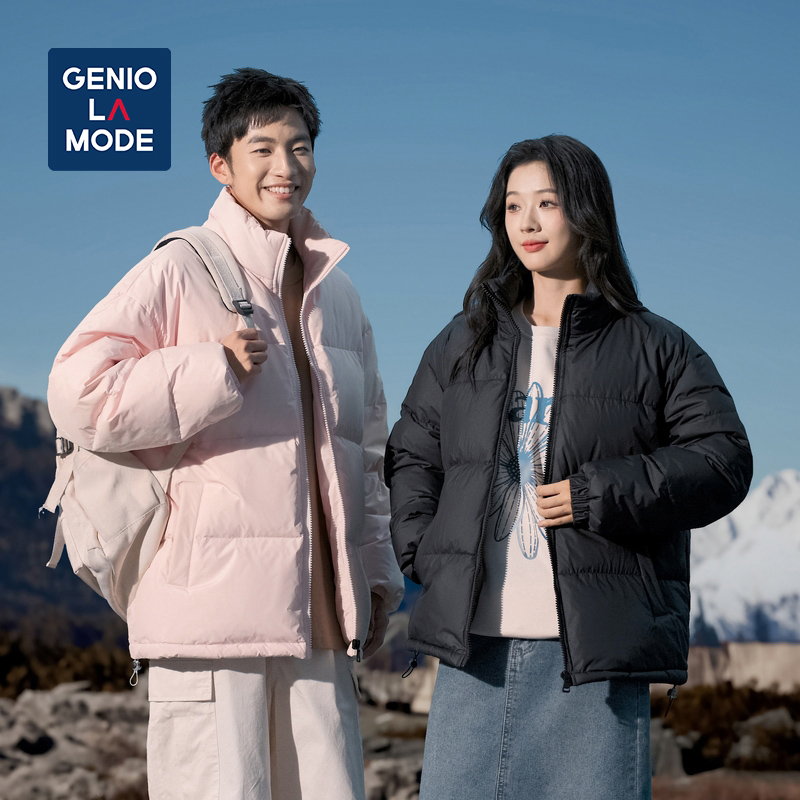 森马集团Genio Lamode羽绒服男立领运动休闲大码面包服外套情侣款_淘宝内购会_男装-第3张图片-提都小院