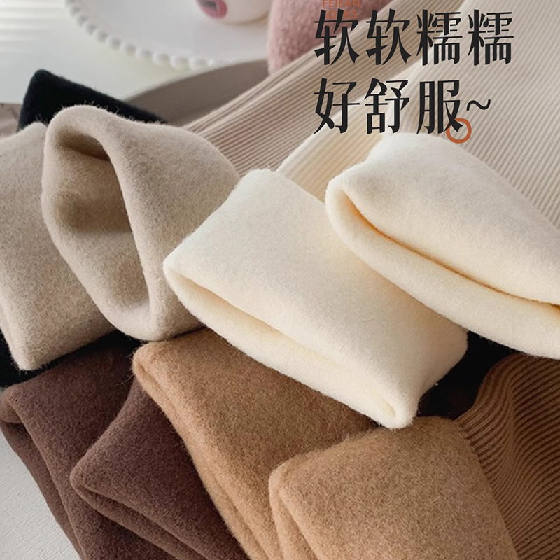 芬腾雪地袜子女秋冬款中筒袜加绒保暖长筒袜睡眠地板长袜冬季女士_淘宝内购会_女士内衣/男士内衣/家居服-第2张图片-提都小院