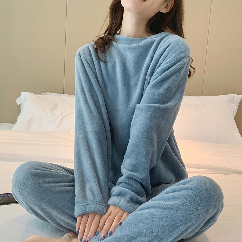 唐狮集团DESSO双面珊瑚绒暖暖套装保暖加厚秋冬家居服_淘宝内购会_女士内衣/男士内衣/家居服-第5张图片-提都小院