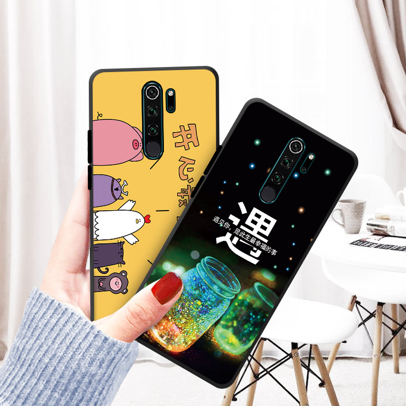 小米红米note8pro手机壳note8女款男可爱redmi防摔硅胶软耐脏保护套全包个性创意redminote8pro送钢化膜支架-图3