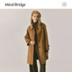 MB MINDBRIDGE Hundreds of Winter Winter Women's Middle Long Fang Mao Woors 2024 New Korean Jacket
