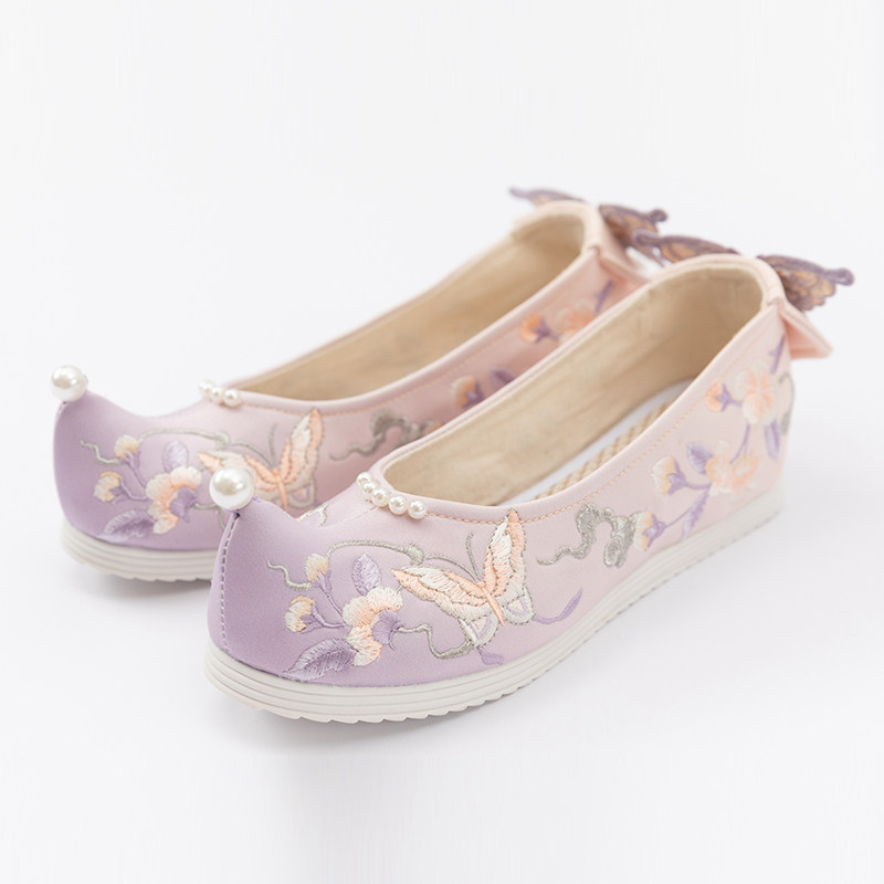 汉尚华莲年中粉丝福利③百搭配饰绣花鞋汉服女清仓有瑕 缺货退款,淘宝优惠券,粉丝福利购,淘宝优惠卷