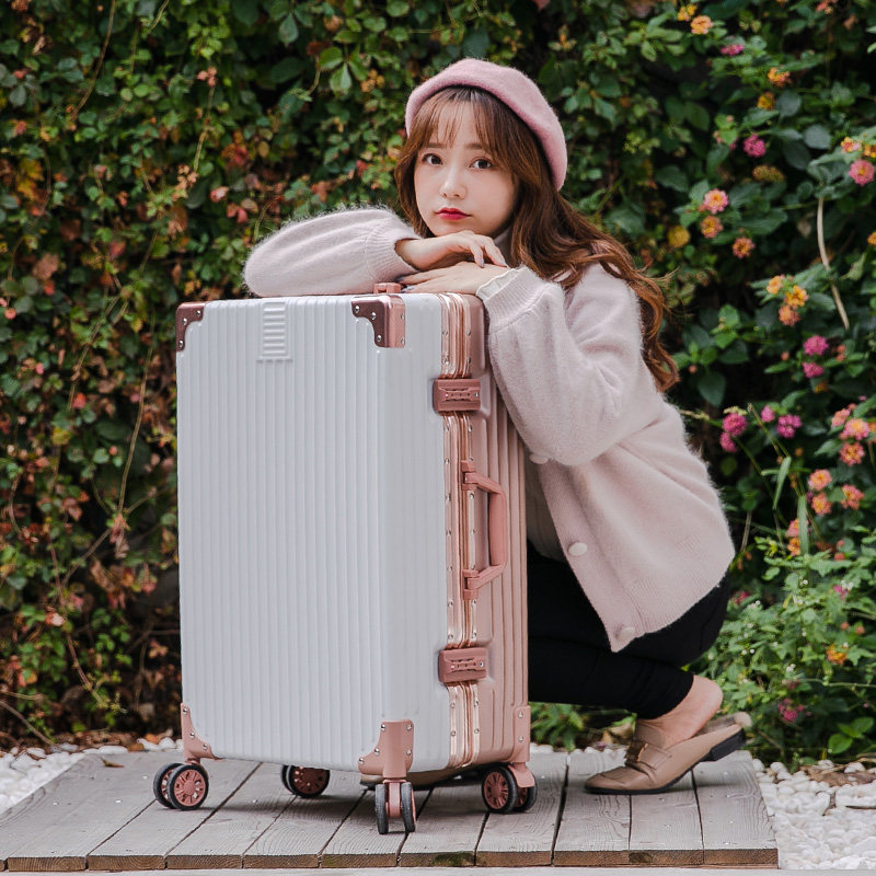 万向轮24寸男女小型20旅行潮拉杆箱 卡新旅行箱