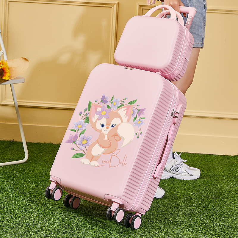 ins网红新款日系女20寸可爱拉杆箱 卡新旅行箱