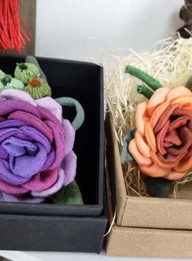 法咪丽手作DIY拼布艺胸花材料包