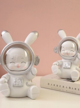 创意宇航员入户玄关酒柜摆件客厅电视柜卧室小夜灯太空人家居装饰