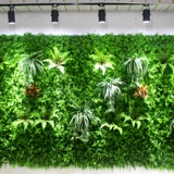 Имитационная стена Стена Зеленая растительная стена с фоновой стенкой Украшение