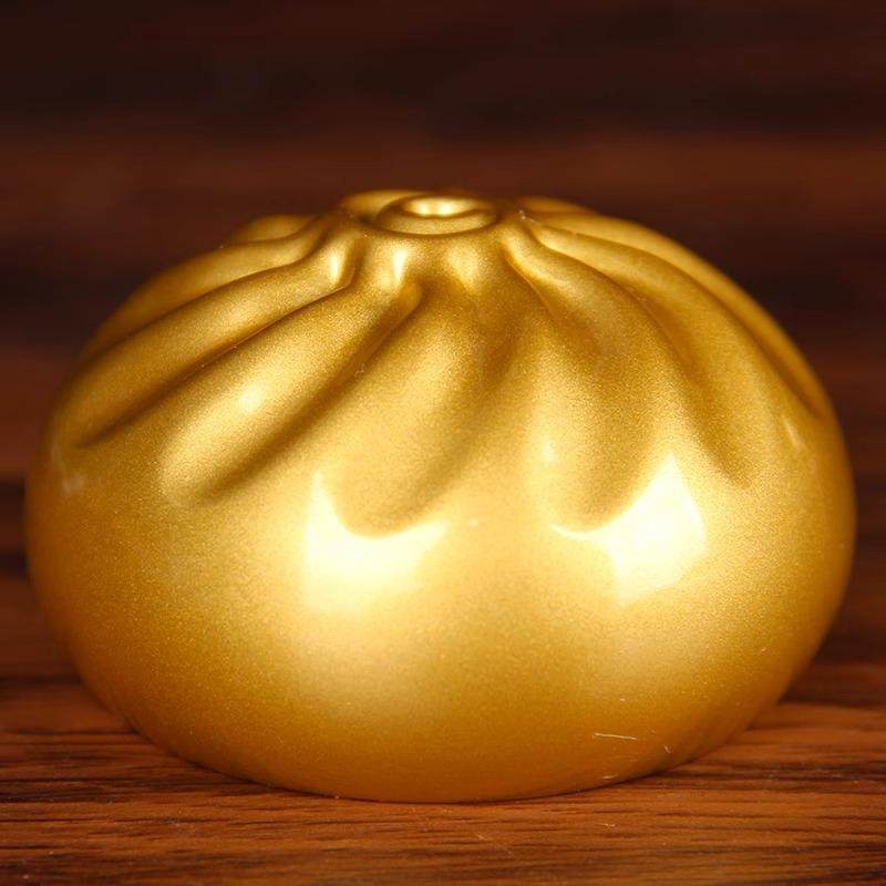 纯黄铜福包少爷同款蒸蒸日上小福包桌面书房装饰品包子摆件成功包,淘宝优惠券,粉丝福利购,淘宝优惠卷