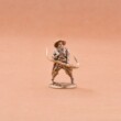 黄铜复古法手工匠作旧典藏艺术白铜幕府武士亚瑟兵人偶模型玩具