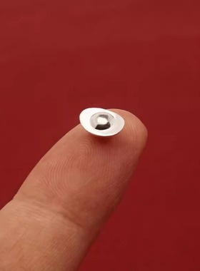 迷你合金实心小银元宝摆件