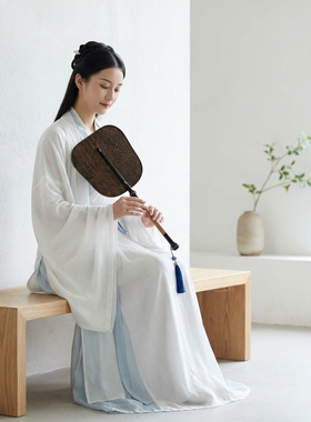 深色大漆筇竹手柄扇子 复古团扇芭蕉扇竹制古风汉服青蓖扇蒲扇子