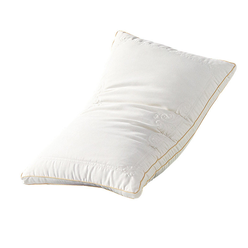 富安娜蚕丝枕头单人成人护颈椎枕芯欧式提花轻奢软枕头芯一个装,淘宝优惠券,粉丝福利购,淘宝优惠卷