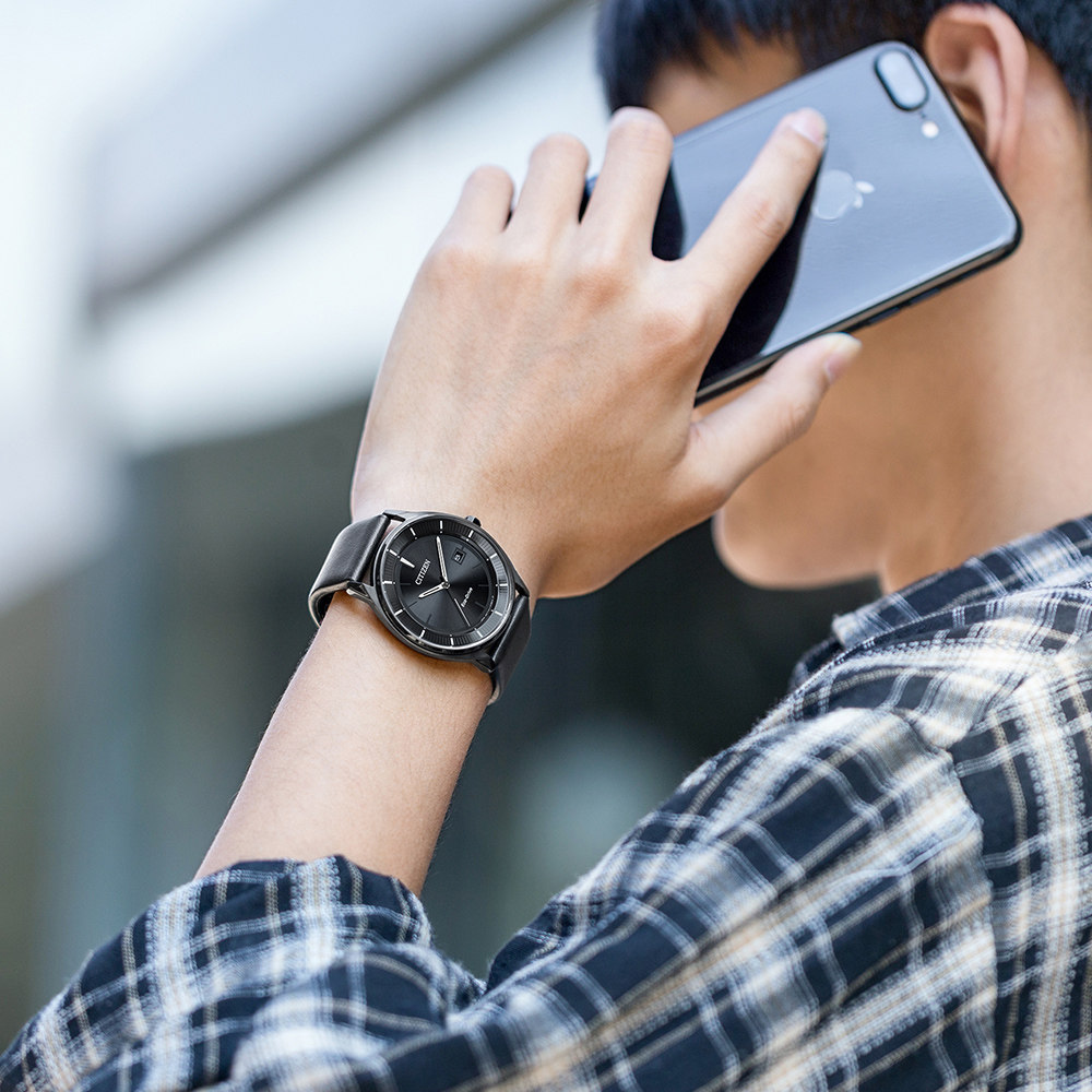 citizen西铁城正品轻奢手表男光动能复古纤薄钢带腕表BM7400 citizen西铁城正品轻奢手表男光动能复古纤薄钢带腕表BM7400