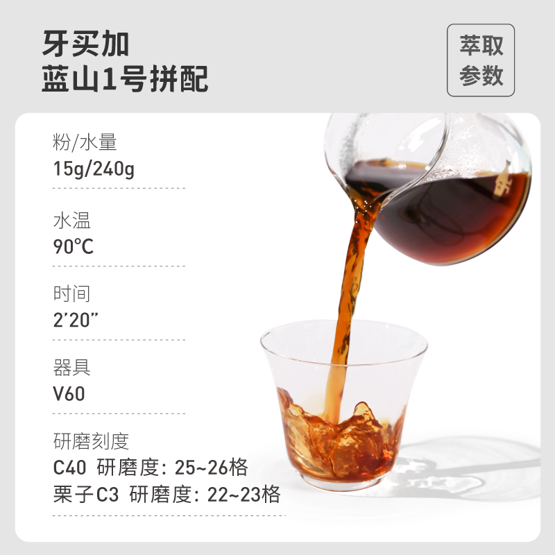 fisher啡舍 牙买加蓝山1号拼配 精品新鲜烘焙手冲咖啡豆227g/N2