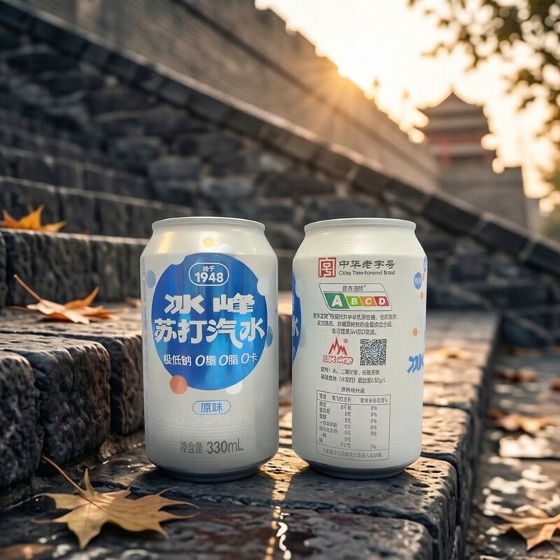 冰峰苏打汽水330ml*8罐 券后13元