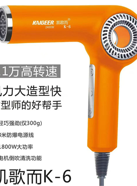 小巧轻盈专业高速无刷吹风机1800W大功率速干护发3米线家用理发店