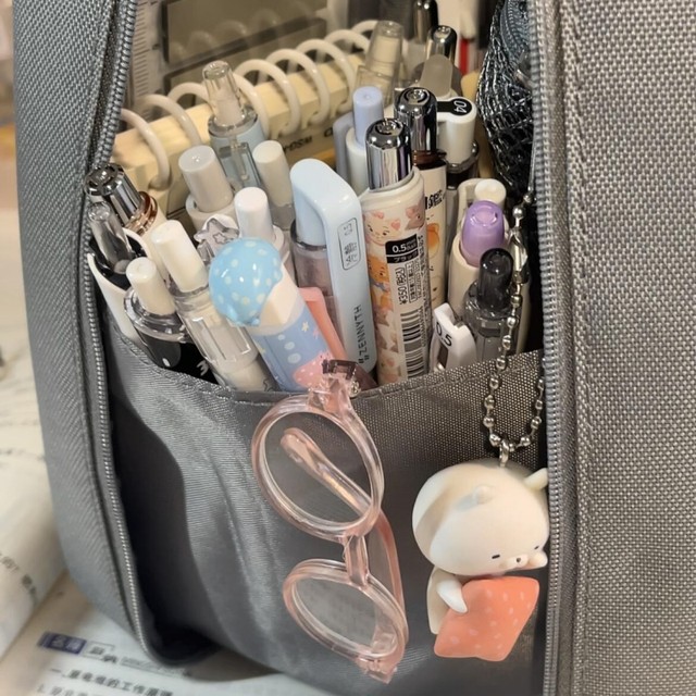 Guoyu Campus table vertical refrigerator door pen bag