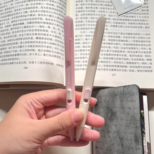 新品限定日本Pentel派通甜品系列PD105C侧按式自动铅笔奶油色撞色拼色笔杆TECHNICLICK高颜值奶呼呼0.5mm - 图1