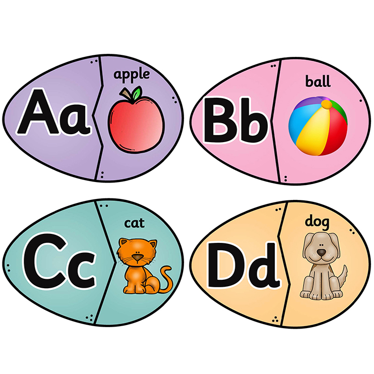 英语英文自然拼读26个字母卡片闪卡游戏操作早教认知幼儿教师教具-图3