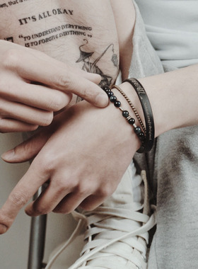 西美社古法原创手作情侣细手链