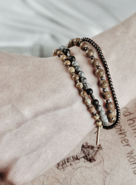 西美社古法原创手作情侣细手链