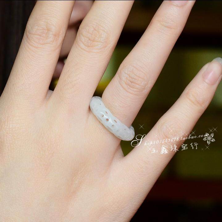清晰正品缅甸A货老坑天然翡翠玉戒指冰透浅绿水润男女戒指环平安,淘宝优惠券,粉丝福利购,淘宝优惠卷