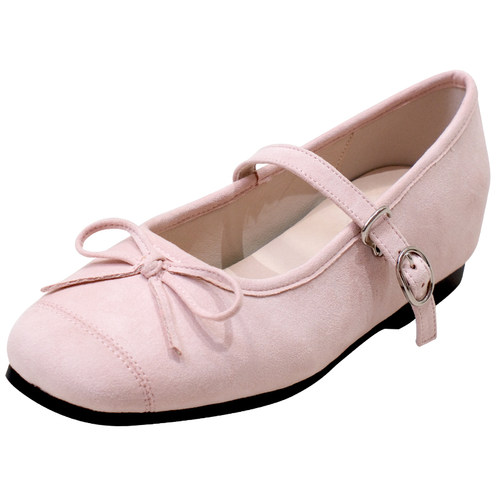 静哥加宽大码女鞋内增高玛丽珍平底鞋欧若风法式浅口芭蕾舞P51059 - 图3