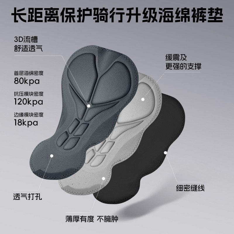 西骑者男士骑行内裤山地公路车海绵垫减震透气短裤吸汗速干装备,淘宝优惠券,粉丝福利购,淘宝优惠卷