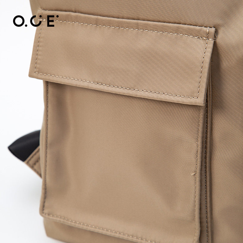 OCE简约系列双肩包两用休闲多功能可单肩帆布轻便背包斜挎书包,淘宝优惠券,粉丝福利购,淘宝优惠卷