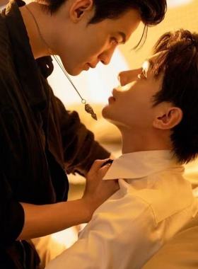 吾岸 樊霄 同款 四面佛毛衣链佛头吊坠银色项链