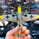Proportional alloy aircraft model World War II German bf109