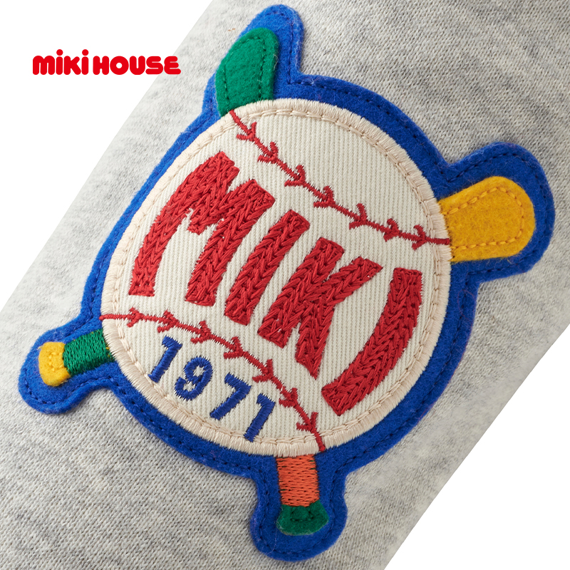 MIKIHOUSE日本制棒球服春秋男女童外套儿童衣服童装棒球服宝宝