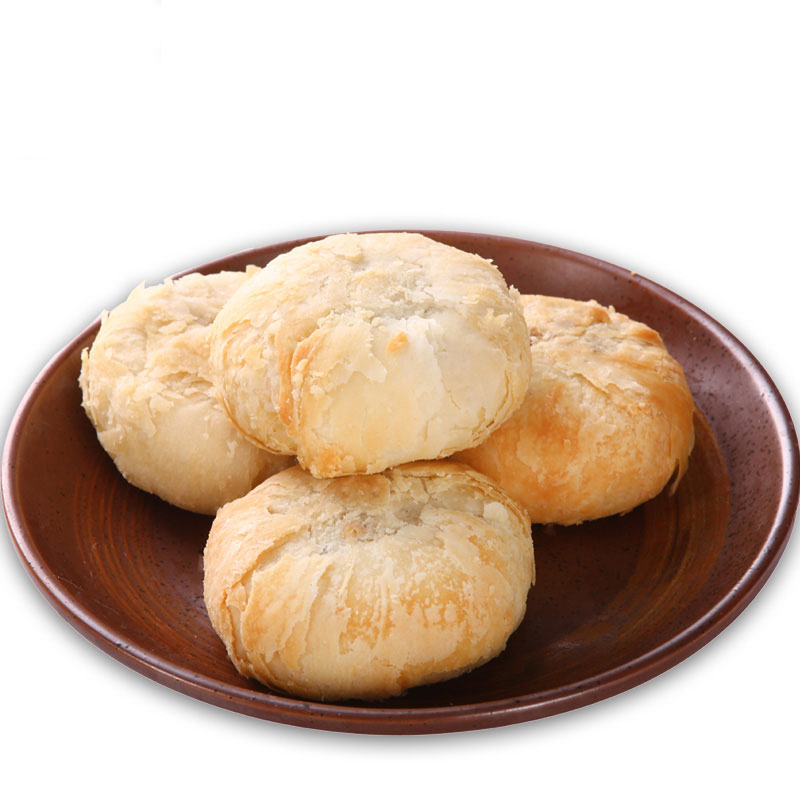 稻香村苏式酥饼老式豆沙伍仁糕点酥皮白皮大月饼五仁老字号小吃