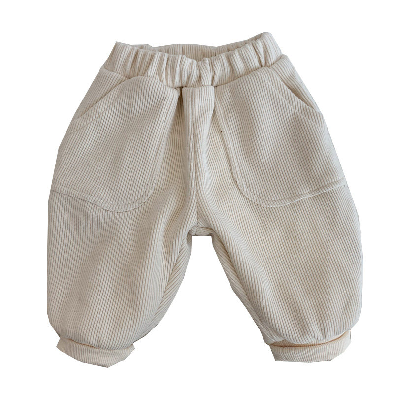 ins婴儿秋冬韩版加绒裤子男女宝宝束脚加厚休闲保暖百搭长裤潮范,淘宝优惠券,粉丝福利购,淘宝优惠卷