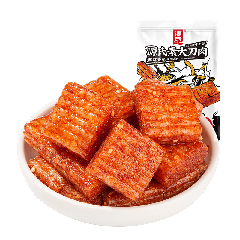 【可签到】经典大刀肉辣条260g（42个）