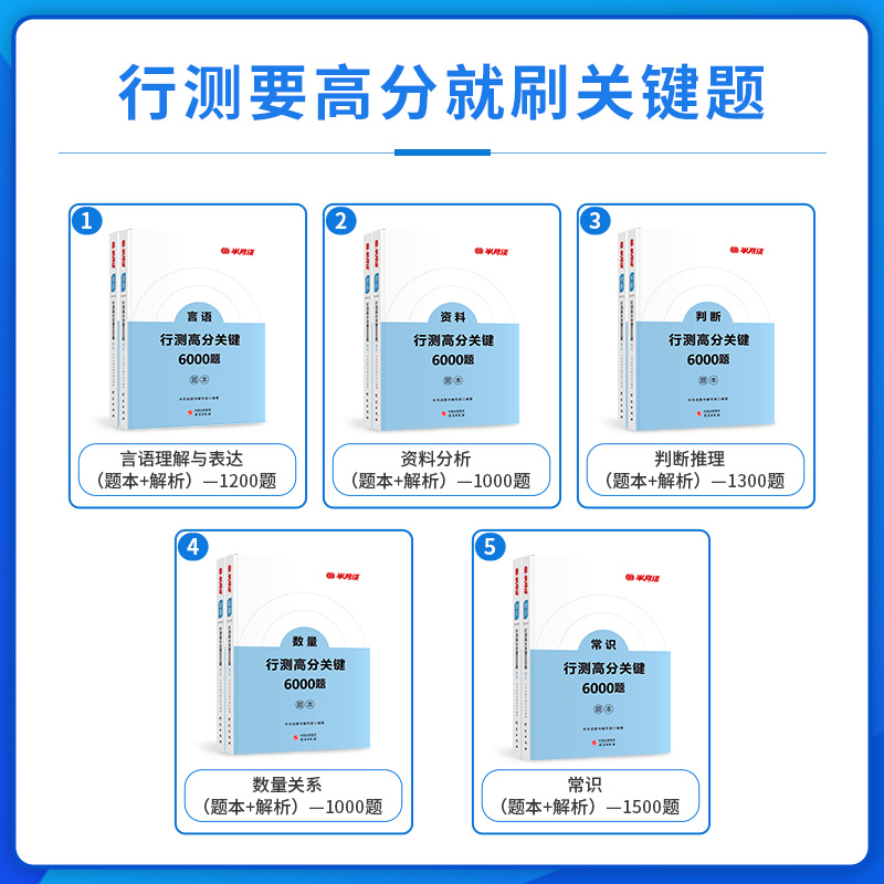 半月谈2025国省考公务员考试行测五千题考公教材2025历年真题试卷6000考公行测刷题库资料分析言语常识判断数量关系行测5000题2024 - 图2