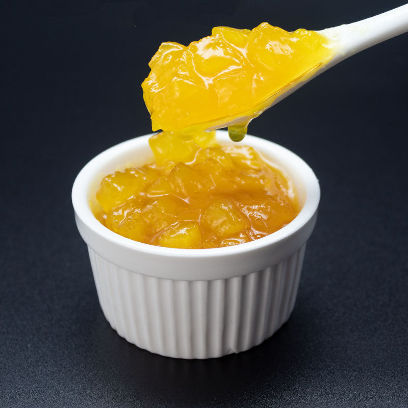 百思味凤梨果酱2kg奶茶店专用刨冰原料百思特菠萝果酱含果肉果粒