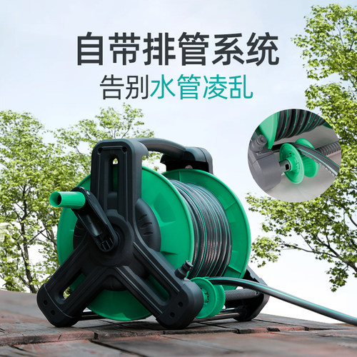 卷管器自动收水管神器收管水管软管收纳架水管盘架户外浇水绕管架 - 图3